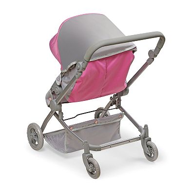 Badger Basket Voyage Twin Carriage Doll Stroller