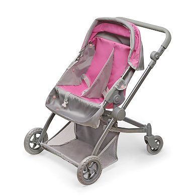 Badger Basket Voyage Twin Carriage Doll Stroller