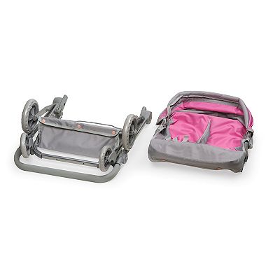 Badger Basket Voyage Twin Carriage Doll Stroller