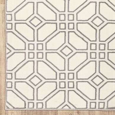 StyleHaven Camelia Geometric Area Rug