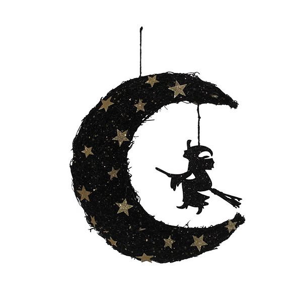 Download Celebrate Halloween Together Moon Witch Wall Decor