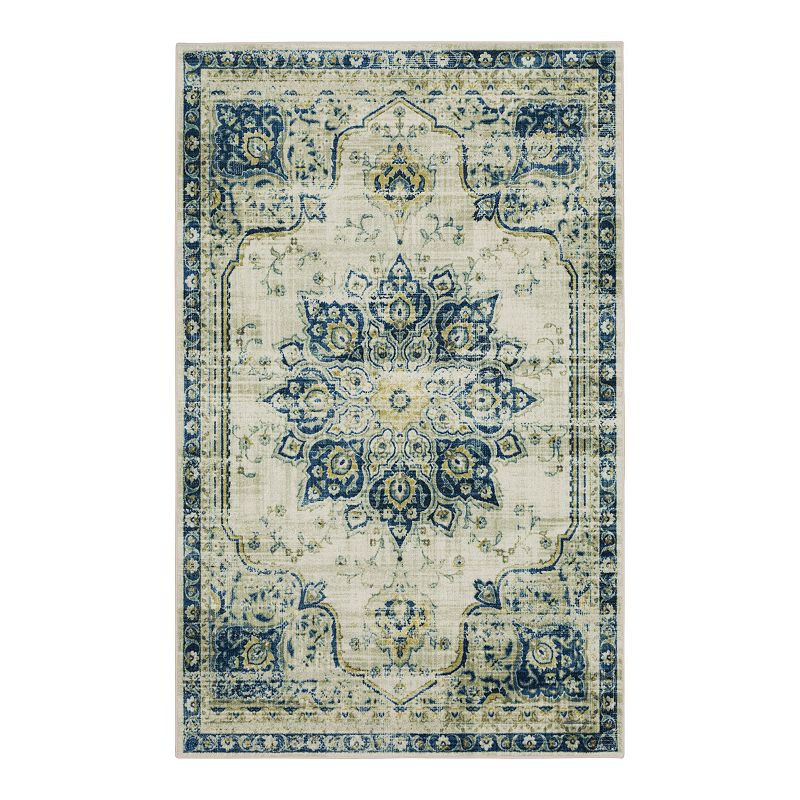 Mohawk Home Prismatic EverStrand Empearal Rug, Blue, 24X36