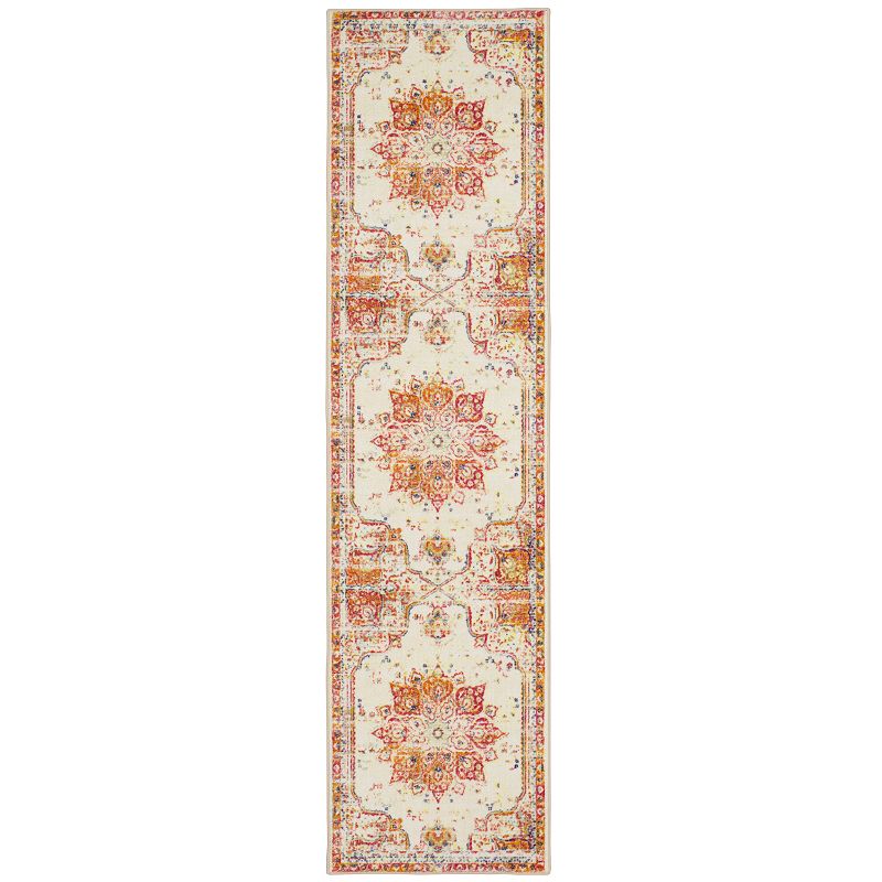 Mohawk Home Prismatic EverStrand Empearal Rug, Red, 8X10 Ft