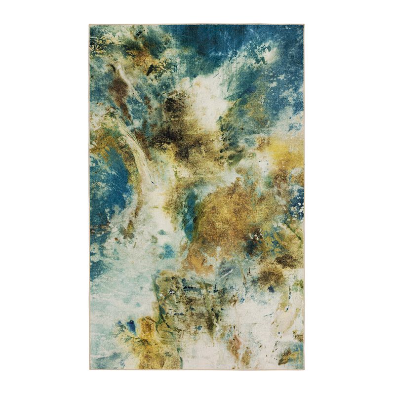 Mohawk Home Prismatic EverStrand Shoreline Rug, Blue, 8X10 Ft