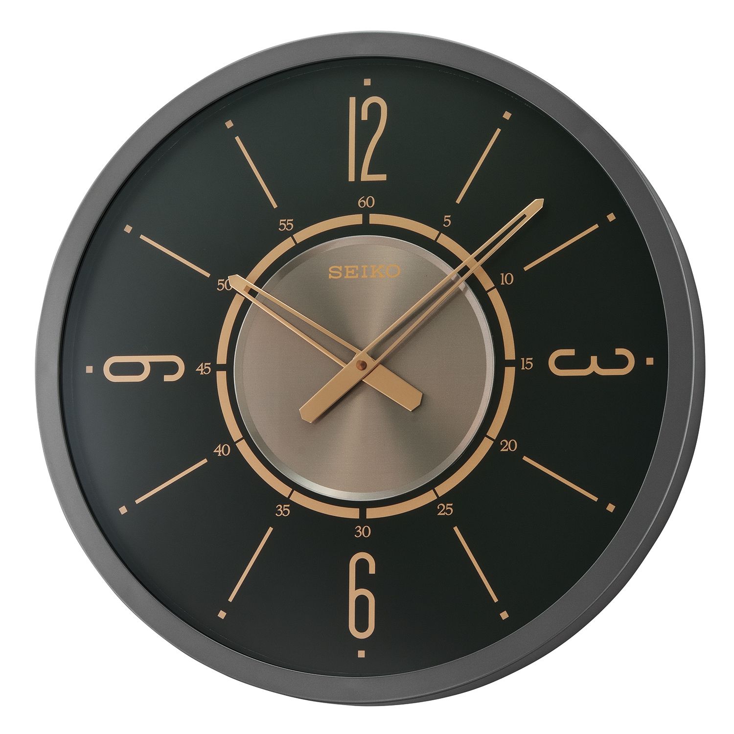 Black and Gold vintage Wall Clock (small) – homesoulindia