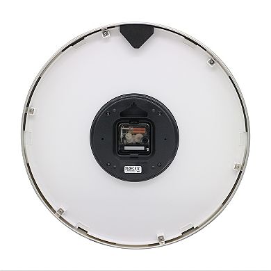 Seiko Faux Marble Carrara Wall Clock