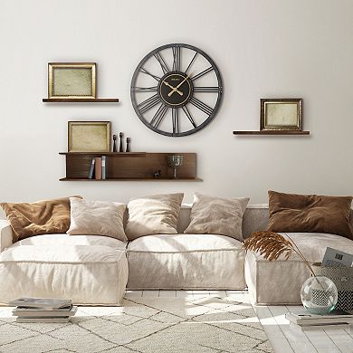 Seiko Bennett Farmhouse Wall Clock