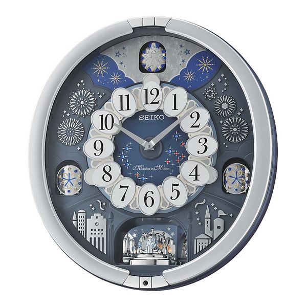 【動作確認済】SEIKO クォーツクロック Melodia メロディア 置時計 Amazon.com: SEIKO Melodies in Motion Wall Clock, Starry Night