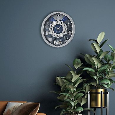 Seiko Glittering Melodies In Motion Wall Clock