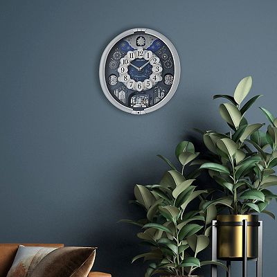 Seiko Glittering Melodies In Motion Wall Clock