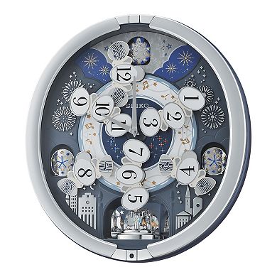 Seiko Glittering Melodies In Motion Wall Clock