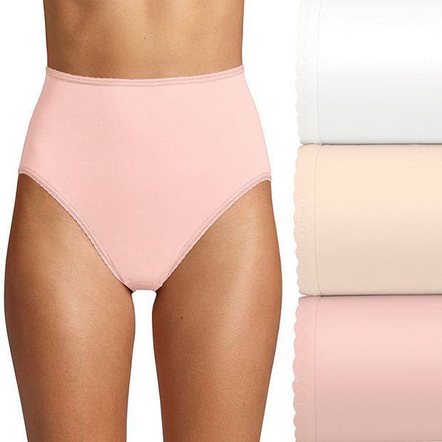 Women's Bali® Skimp Skamp 3-Pack High-Cut Brief Panty Set DFSKH3