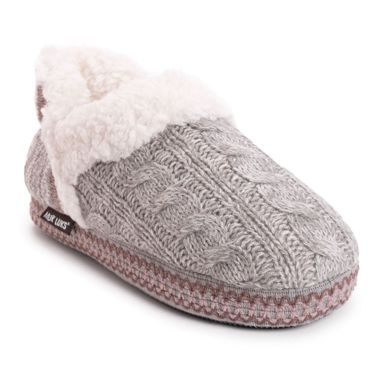 Grey MUK LUKS Slippers - Shoes | Kohl's
