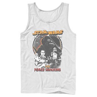 Men's Star Wars The Force Awakens Group Poster Tank Top