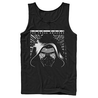 Men's Star Wars The Force Awakens Kylo Ren X-Wings Portrait Tank Top