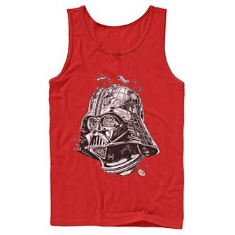 Men's Star Wars Darth Vader Death Star Tank Top