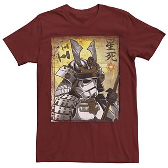 Men's Star Wars Samurai Trooper Poster Tee