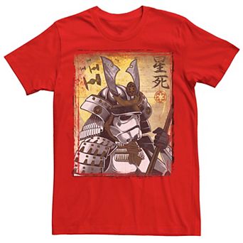 Men's Star Wars Samurai Trooper Poster Tee