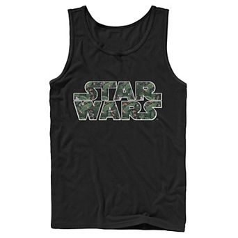 Men's Star Wars Tropical Logo Fill Tank Top