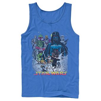 Men's Star Wars Vintage Action Poster Tank Top