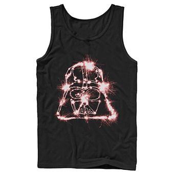 Men's Star Wars Darth Vader Sparklers Tank Top
