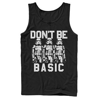 Men's Star Wars Don't Be Basic Stormtroopers Tank Top