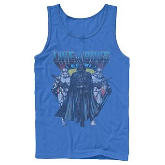 Men's Star Wars Vader Stormtroopers Like A Boss Tank Top