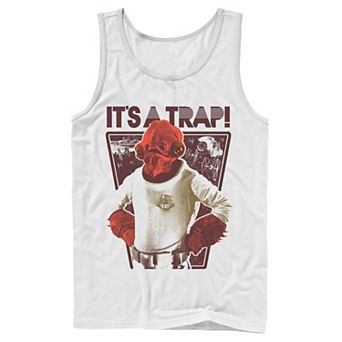 Men's Star Wars Ackbar It's a Trap Tank Top