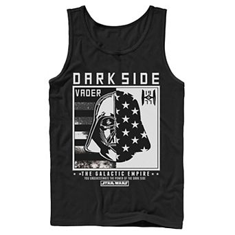 Men's Star Wars Darth Vader Dark Side Stars Tank Top