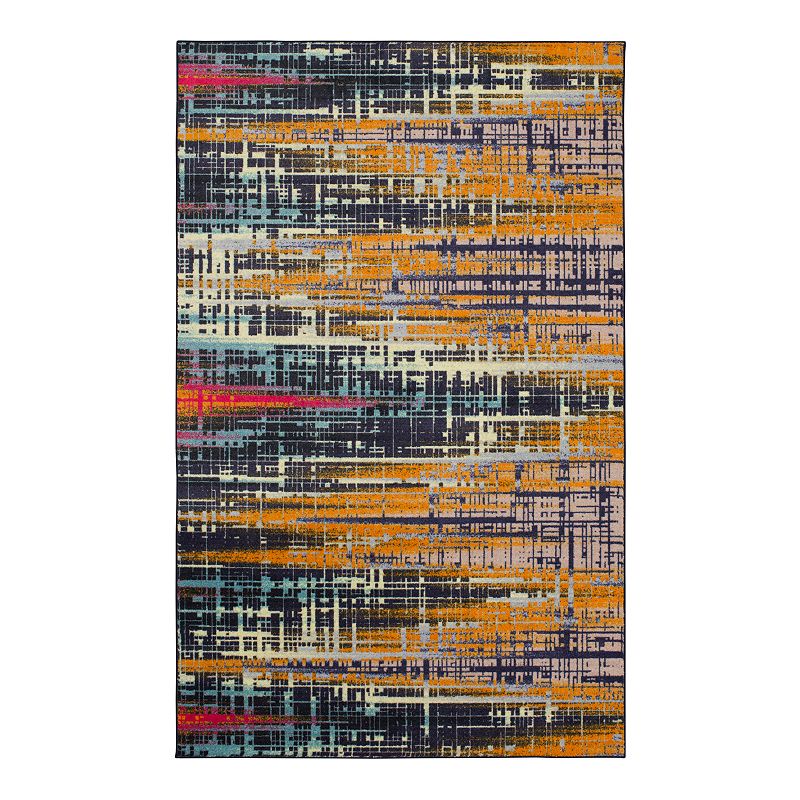 Mohawk Home Prismatic EverStrand Kaven Rug, Multicolor, 5X8 Ft
