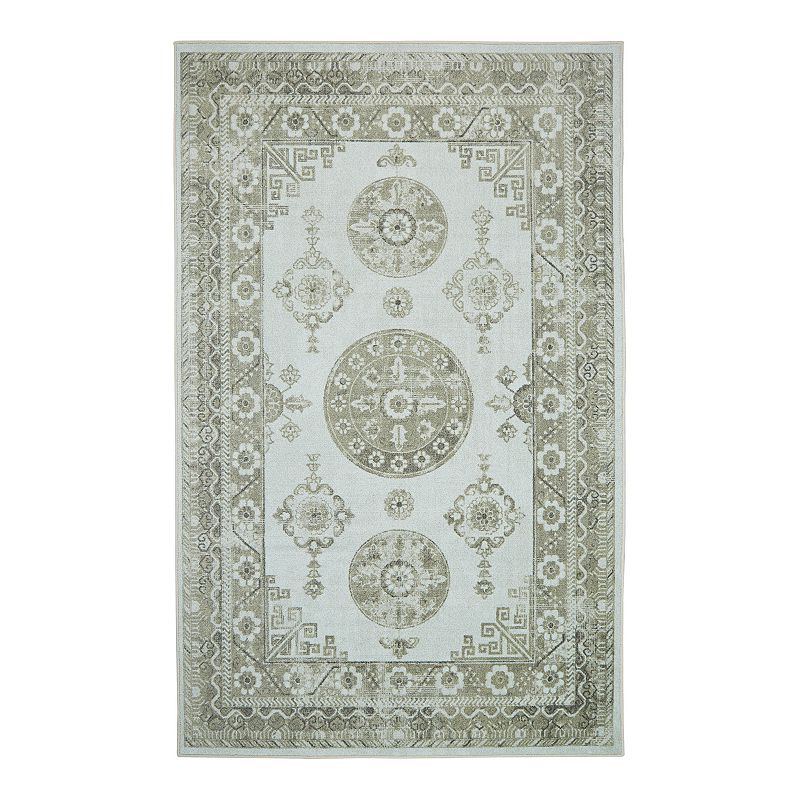 Mohawk Home Prismatic EverStrand Ladoga Rug, Grey, 5X8 Ft