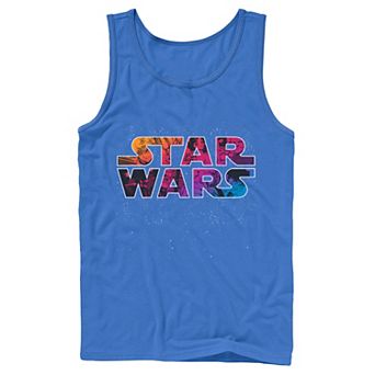 Men's Star Wars Neon Anime Style Tank Top
