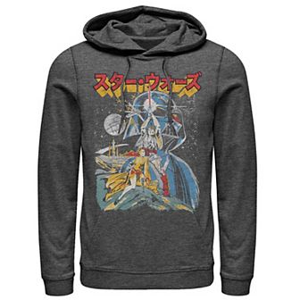 Men's Star Wars Cartoon Sketched Style Poster Hoodie