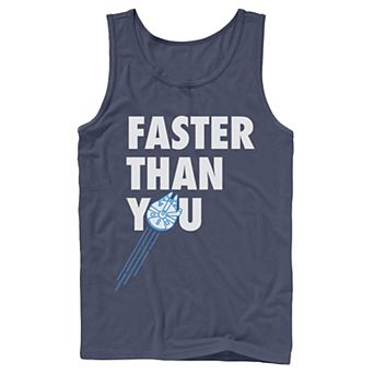 Men's Star Wars Faster Than You Quote Tank Top