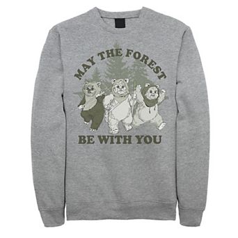 Men's Star Wars Ewoks May The Forest Be With You Sweatshirt