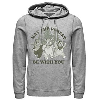 Men's Star Wars Ewoks May The Forest Be With You Hoodie