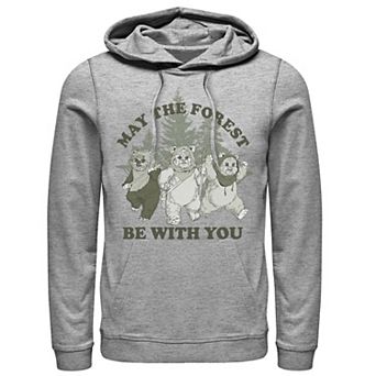 Men's Star Wars Ewoks May The Forest Be With You Hoodie