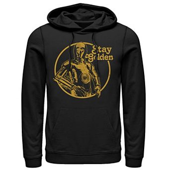 Men's Star Wars C-3PO Stay Golden Hoodie