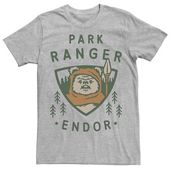Men's Star Wars Ewok Park Ranger Endor Tee