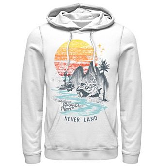 Disney's Peter Pan Men's Mermaids In Never Land Hoodie