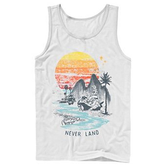 Men's Disney Peter Pan Mermaids In Never Land Tank Top