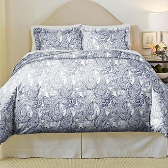 Pointehaven Boho Paisley Duvet Cover Set
