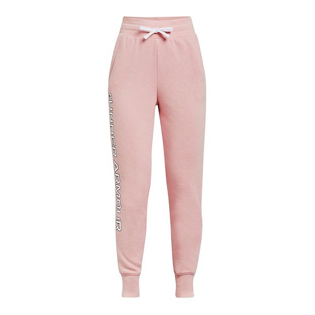 Under armour girls on sale joggers