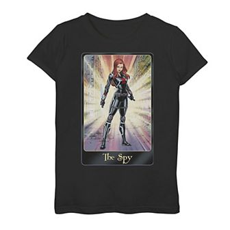 Girls 7-16 Marvel The Black Widow The Spy Graphic Tee