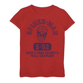 Girls 7-16 Marvel Spider-Man Since 1962 Favorite Wall Crawler Graphic Tee