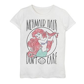 Disney's The Little Mermaid Girls 7-16 Hair Don't Care Graphic Tee