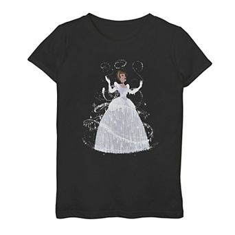 Disney's Cinderella Girls 7-16 Transformation Graphic Tee