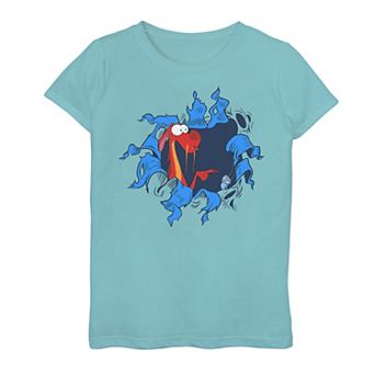Disney's Mulan Girls 7-16 Mushu Cri-Kee Takes The Blame Ripped Graphic Tee