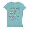 Disney / Pixar's Inside Out Girls 7-16 How Are You Feeling Group Shot Graphic Tee