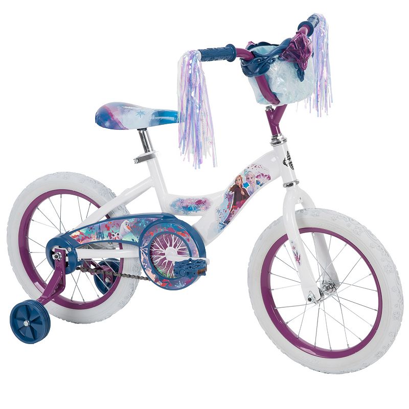 Disneys Frozen 2 16-Inch Girls Bike by Huffy, White, 16